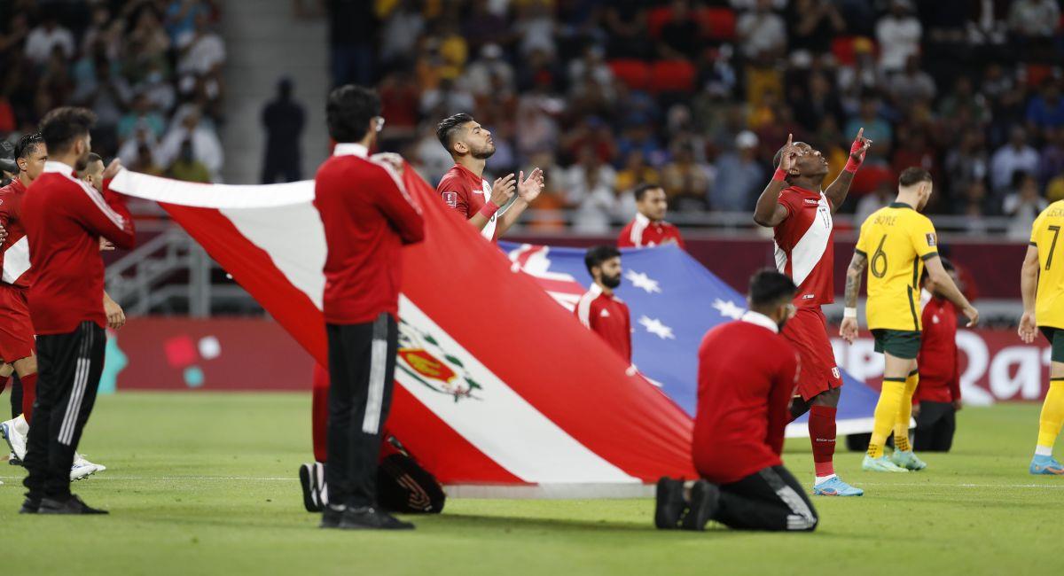 La Selección Peruana en el repéchaje mundialista. Foto: EFE