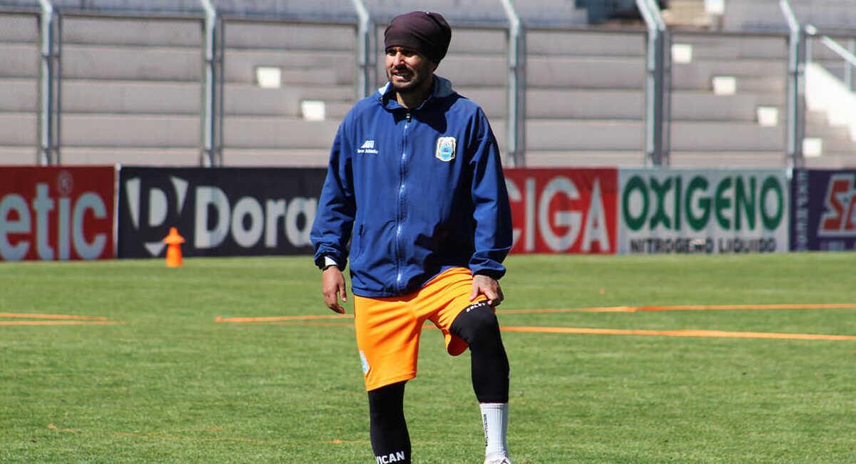 Víctor Cedrón. Foto: @DeportivoBinacionalFC