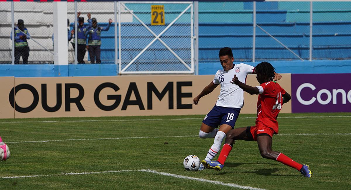 EEUU goleó 10-0 a San Cristóbal y Nieves. Foto: @USYNT