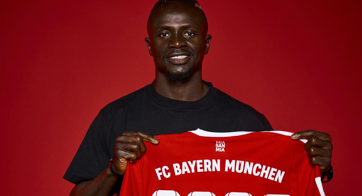 Sadio Mané llegó a un acuerdo con Bayern Múnich. Foto: Twitter @FCBayernES