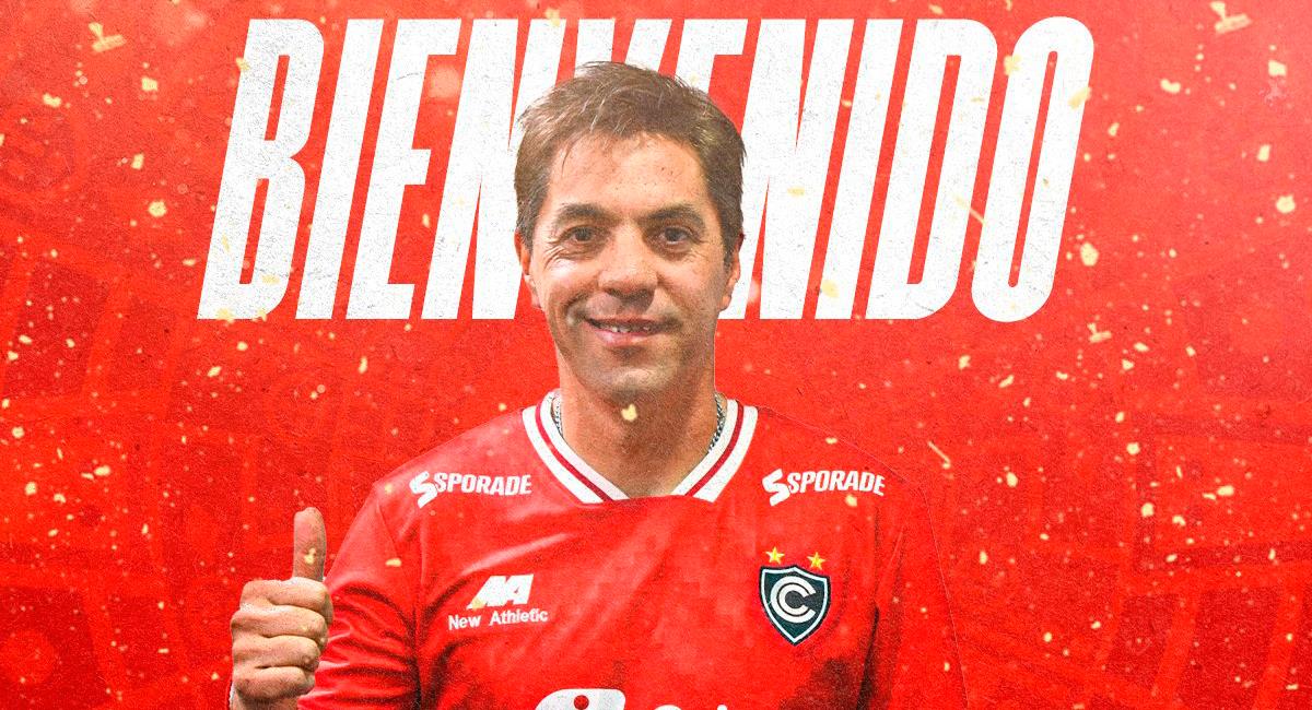 César Vigevani vuelve al Perú esta temporada. Foto: Twitter @Club_Cienciano