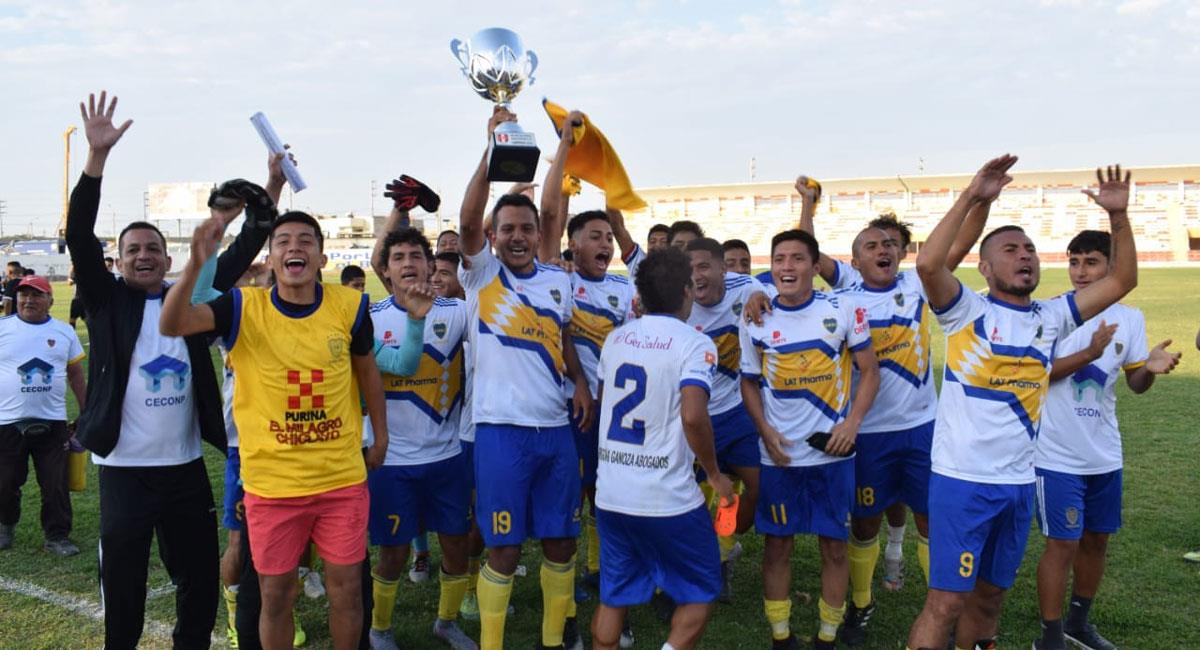 Boca se coronó campeón provincial de Chiclayo. Foto: Facebook Boca Juniors de Chiclayo