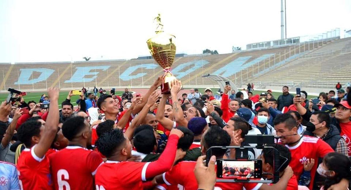 Independiente San Felipe, campeón del Interligas de Lima. Foto: Facebook El Bunker del Hincha