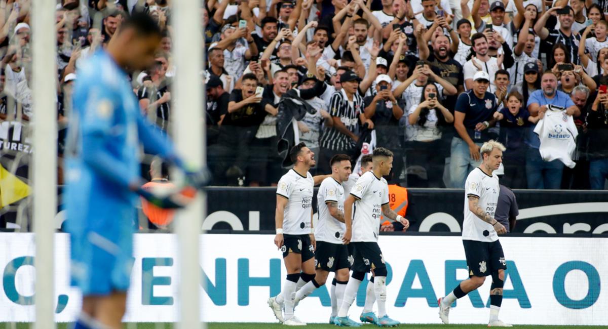 Corinthians ganó en casa. Foto: @Corinthians