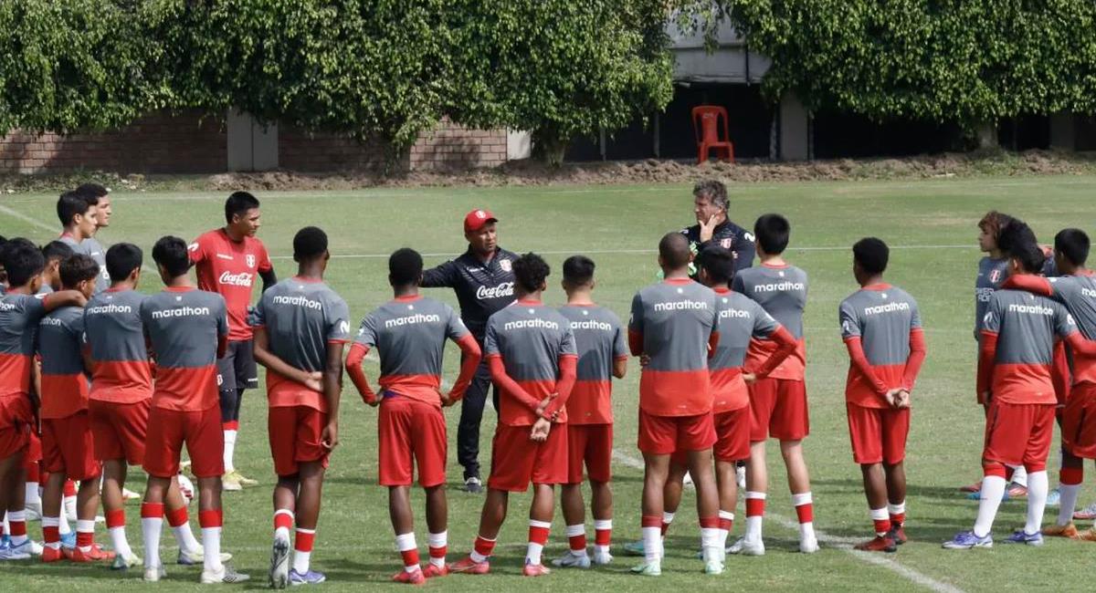 Selección Peruana Sub 17. Foto: FPF