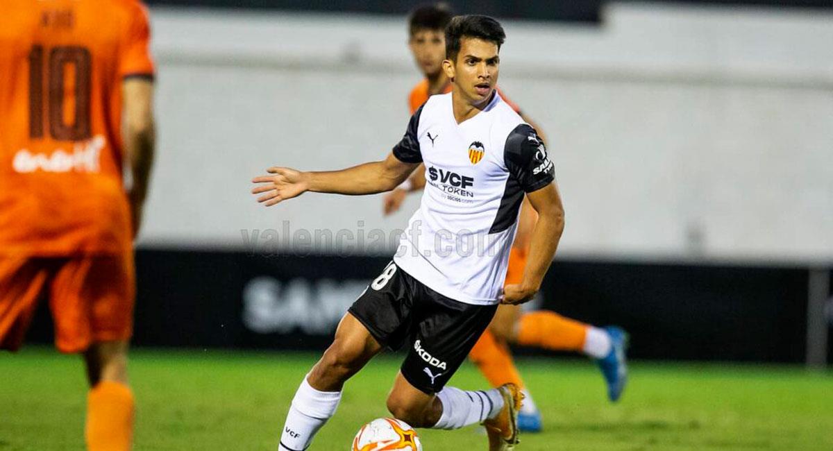 Alessandro Burlamaqui llegó a Valencia en el 2021. Foto: Prensa Valencia CF