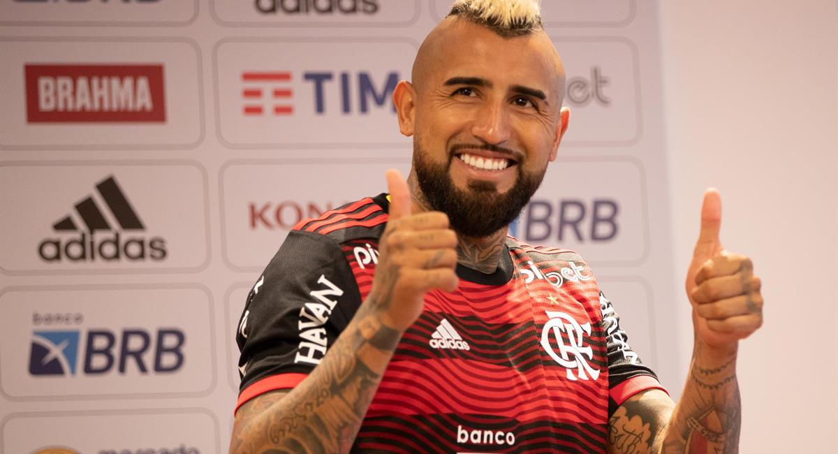 Arturo Vidal jugará en Flamengo esta temporada. Foto: EFE