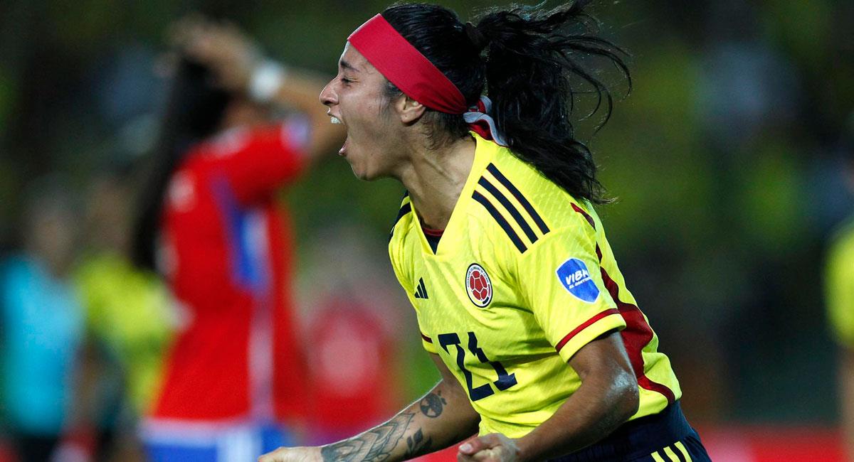 Colombia venció a Chile en la Copa América Femenina 2022. Foto: EFE