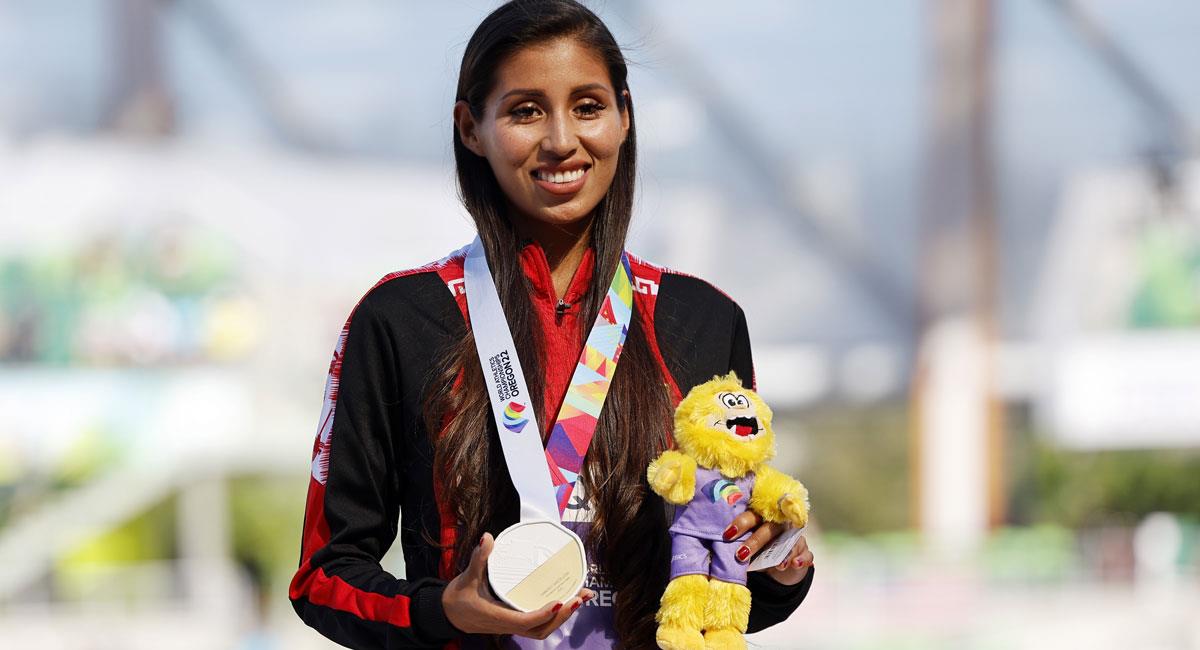Kimberly García, doble medalla de oro en Mundial de Atletismo (Oregon). Foto: EFE