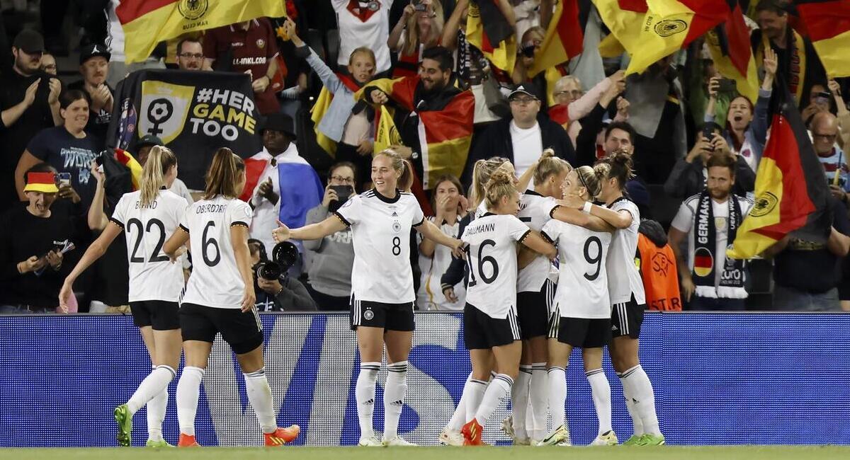 Alemania derrotó a Francia. Foto: EFE