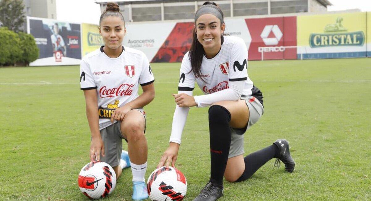Claudia Domínguez y Ariana Muñoz. Foto: FPF