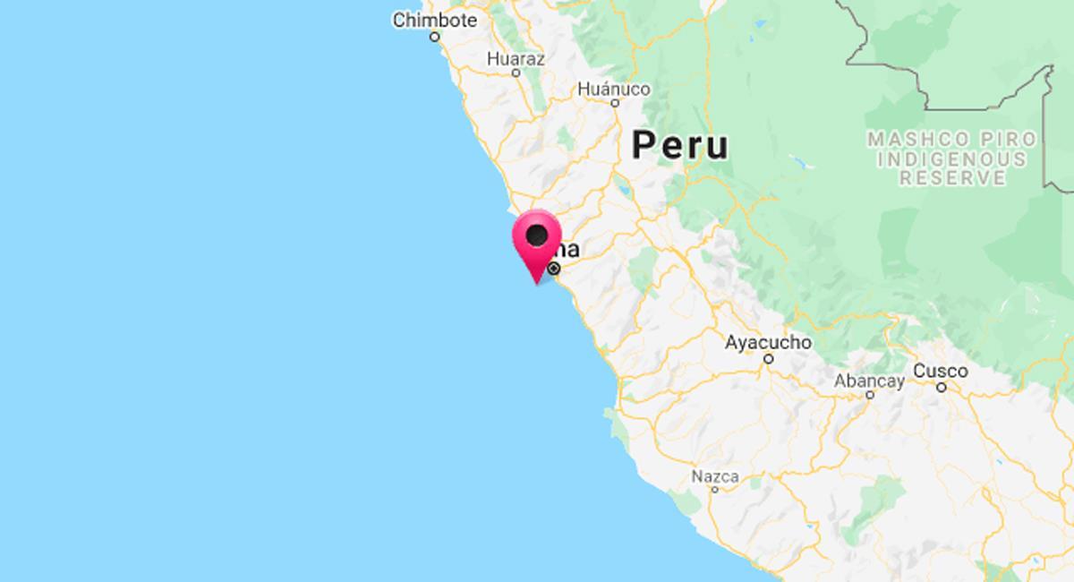 Un temblor sacudió Lima este viernes 29 de julio. Foto: Google Maps