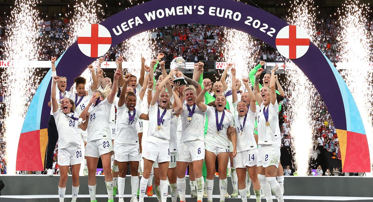 Inglaterra se coronó en la Eurocopa Femenina 2022. Foto: Twitter @WEURO2022