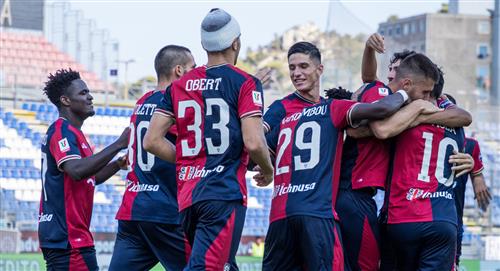 Con gol de Lapadula, Cagliari avanzó en la Copa Italia