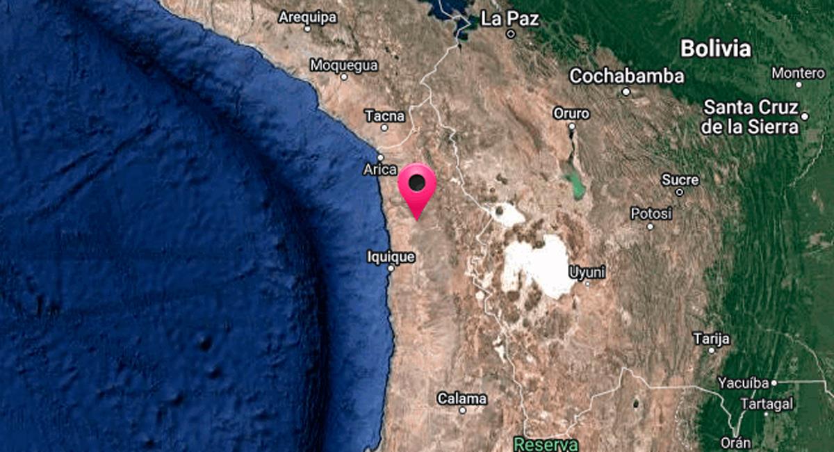 Sismo de 5.0 sacudió Tacna este sábado. Foto: Twitter @DHN_peru