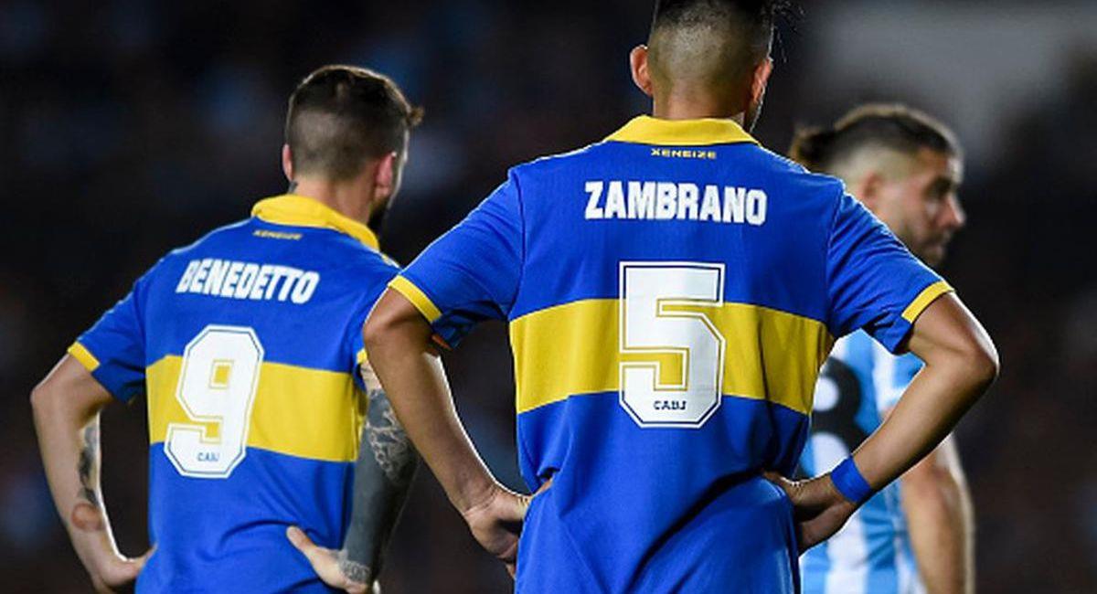 Carlos Zambrano y Darío Benedetto no se salvaron de ser castigados por Boca Juniors. Foto: Captura