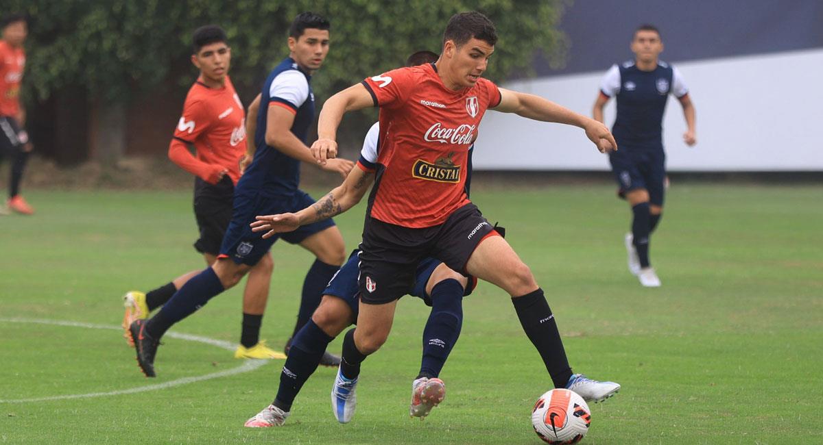 Perú Sub 23 goleó a la reserva de San Martín en amistoso. Foto: FPF