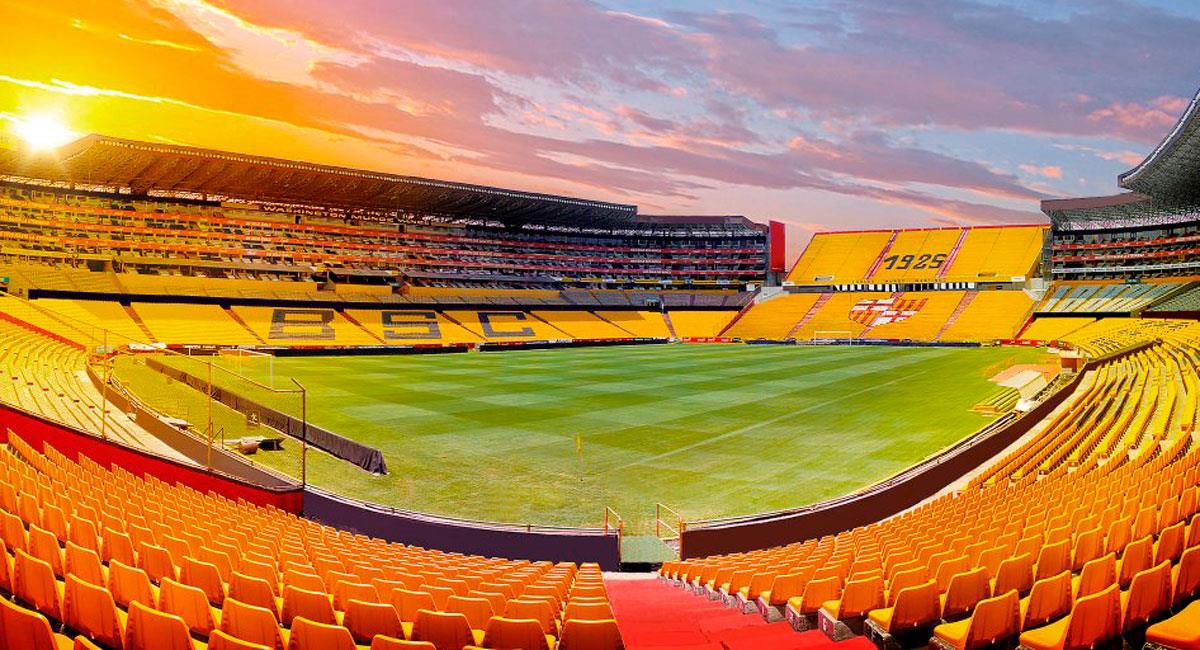 Estadio Monumental "Isidro Romero" albergará final de Libertadores 2022. Foto: Barcelona de Ecuador