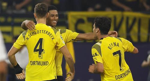 Dortmund goleó al Copenhague