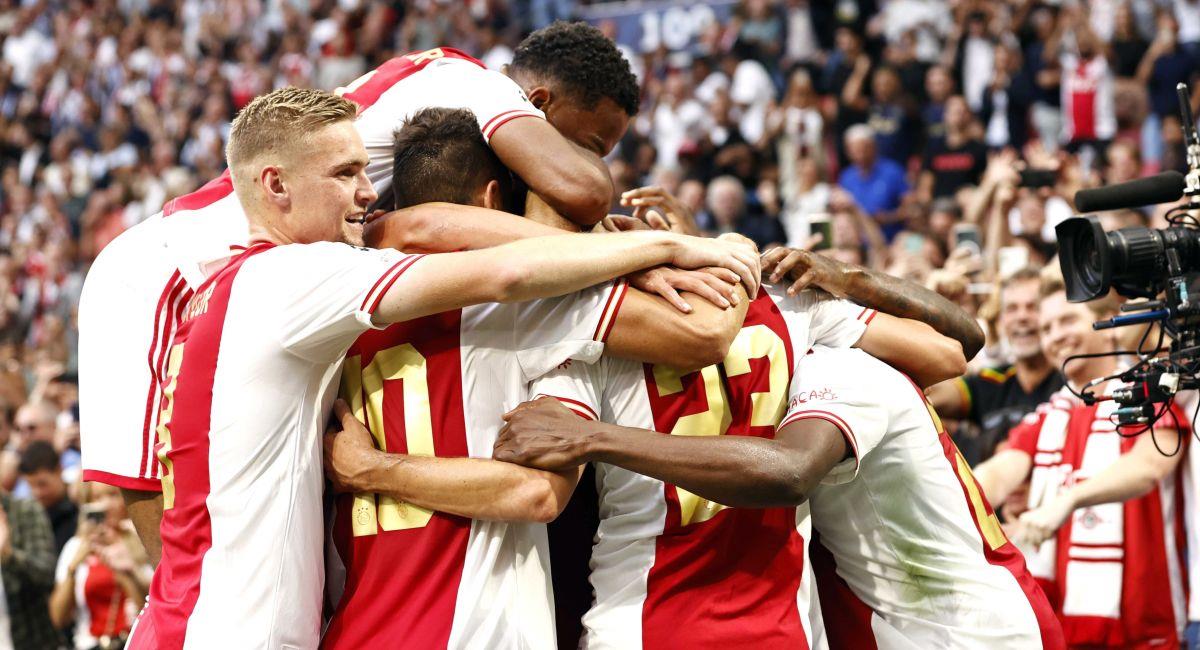 Ajax debutó con triunfo en la Champions League. Foto: EFE