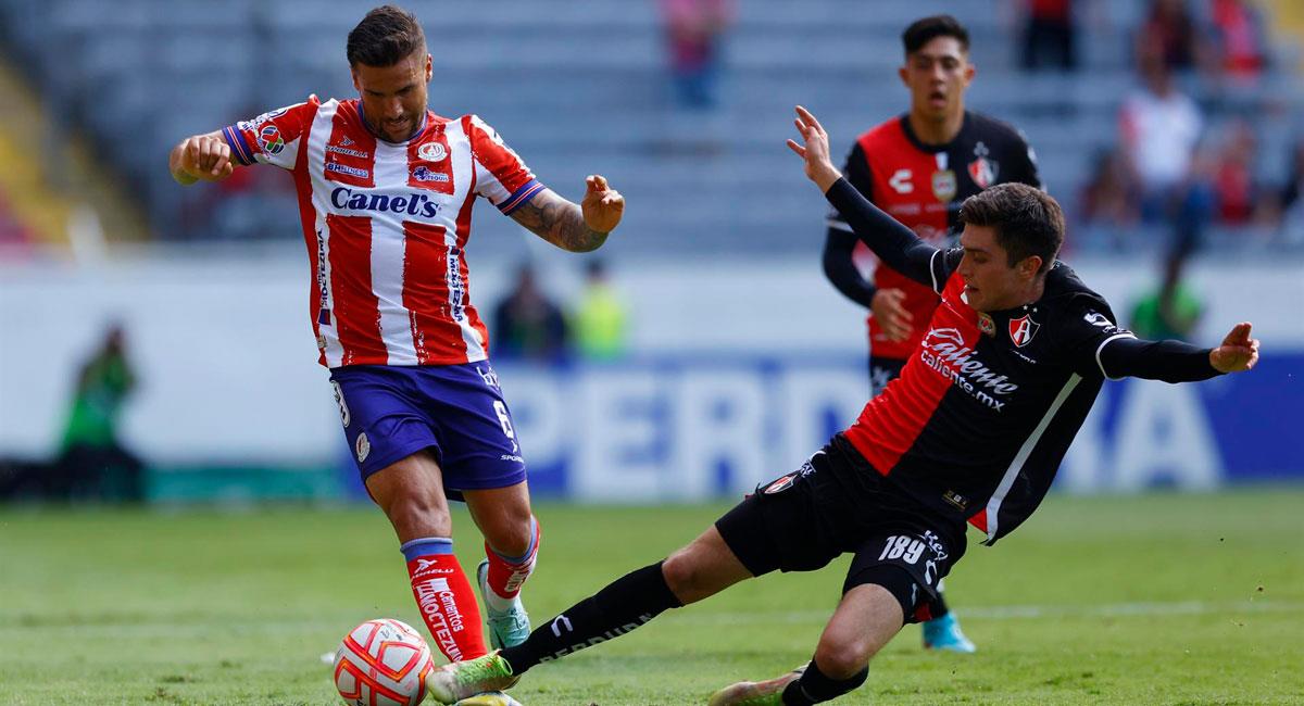Atlas FC no pudo de local ante San Luis por la Liga MX. Foto: EFE