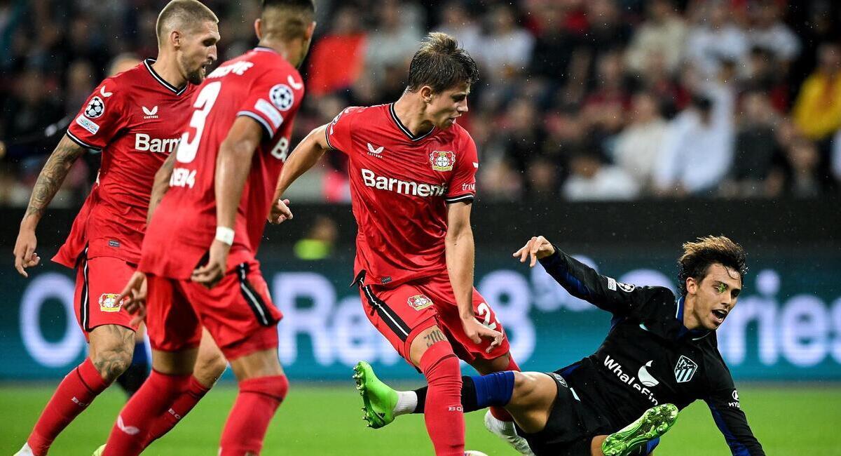 Atlético cayó ante el Bayer Leverkusen. Foto: EFE