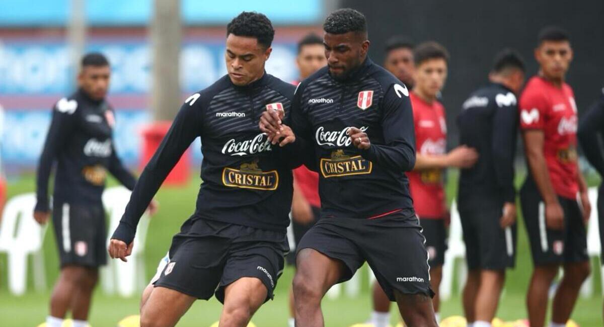 Perú continúa entrenando en la Videna. Foto: FPF