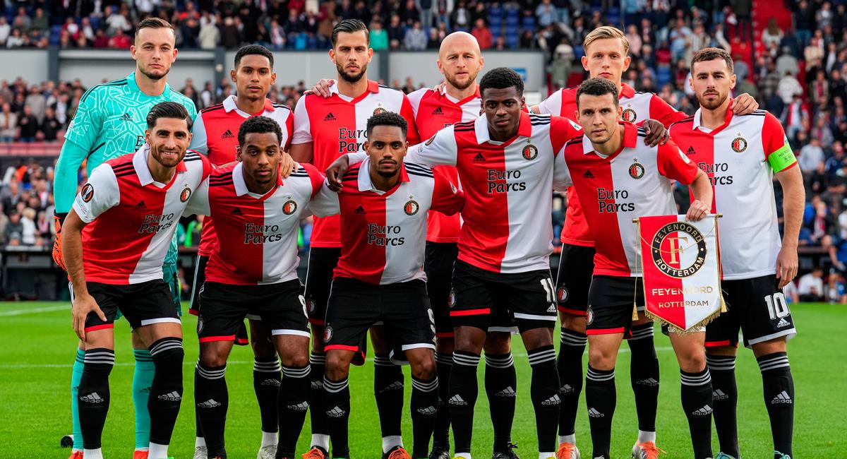 Marcos López fue titular en Feyenoord este jueves. Foto: Twitter @Feyenoord