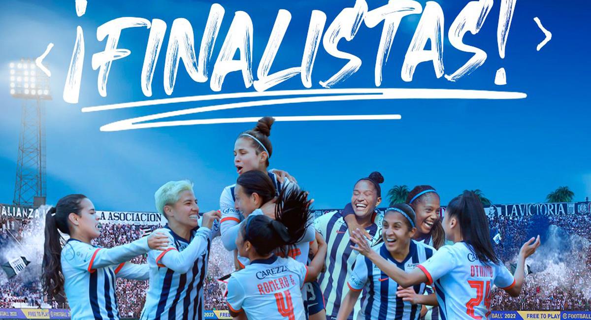 Alianza Lima jugará la final de la Liga Femenina 2022. Foto: Twitter @AlianzaLimaFF