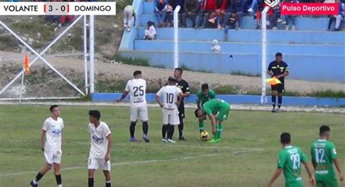 Volante goleó a Unión Santo Domingo
