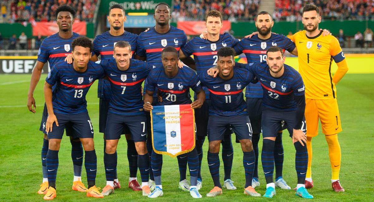 Selección de Francia. Foto: EFE