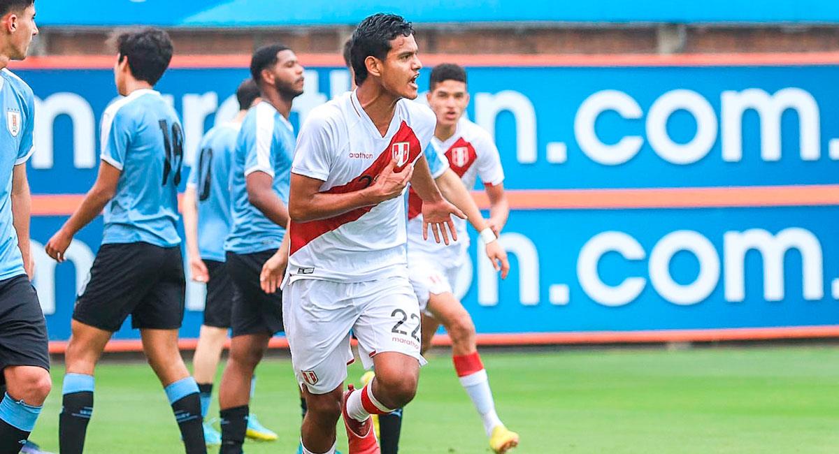 Perú derrotó 2-1 a Uruguay en la Videna. Foto: FPF