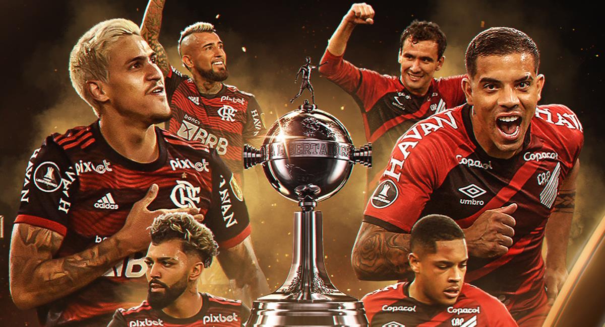 Flamengo vs Athletico Paranaense. Foto: Twitter @Libertadores
