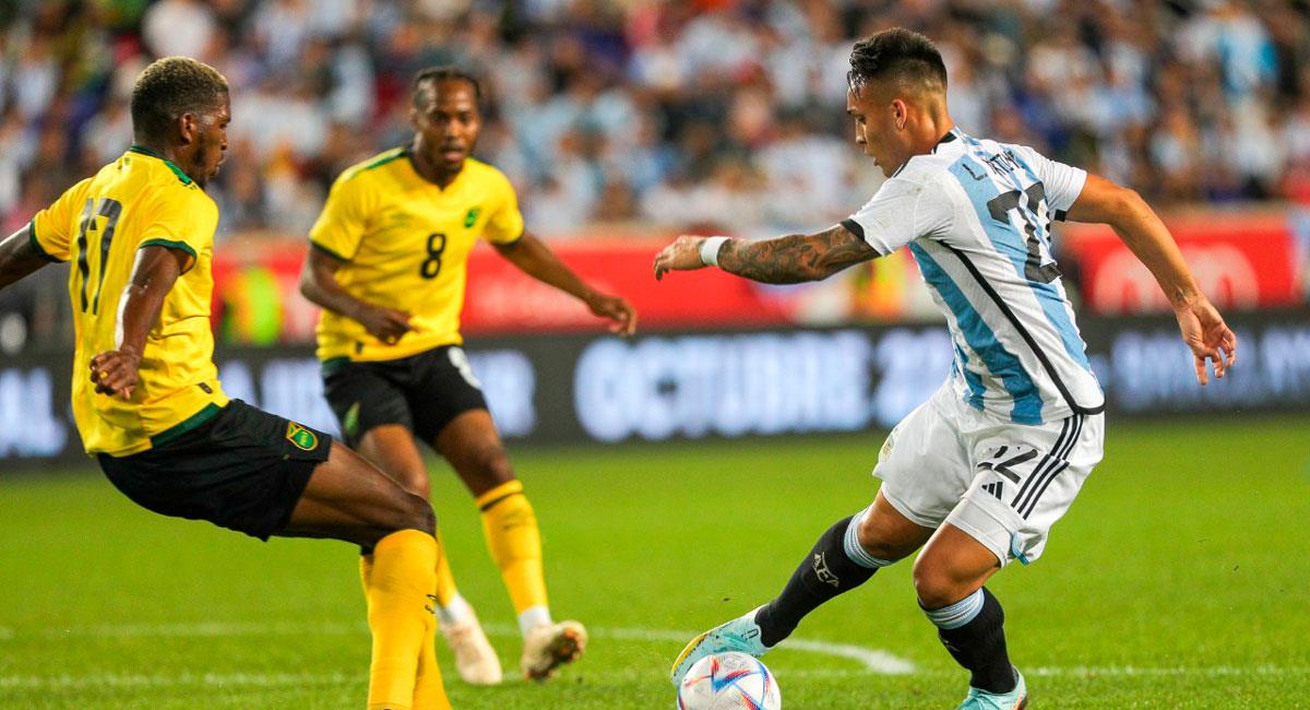 Argentina goleó a Jamaica en los Estados Unidos. Foto: Twitter @Argentina