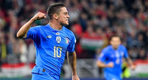 Italia venció a Hungría y avanza en la UEFA Nations League