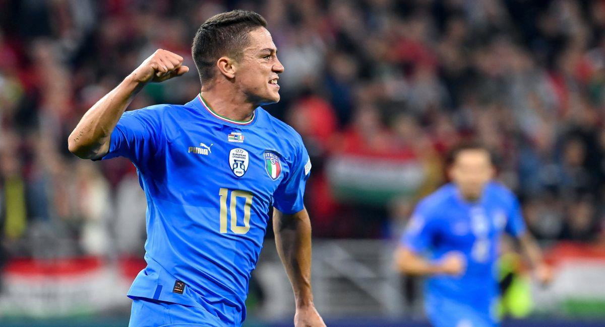 Italia sorprendió a Hungría en la UEFA Nations League. Foto: EFE