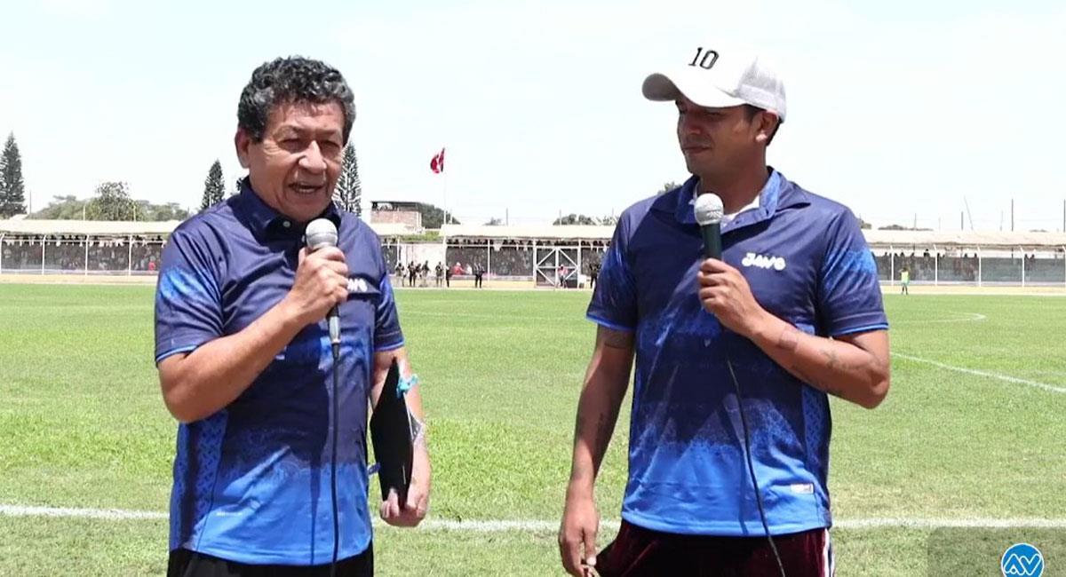 Manco debutó como comentarista en la Copa Perú. Foto: Captura Facebook