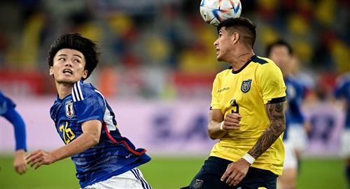 Ecuador no pasó del empate contra Japón