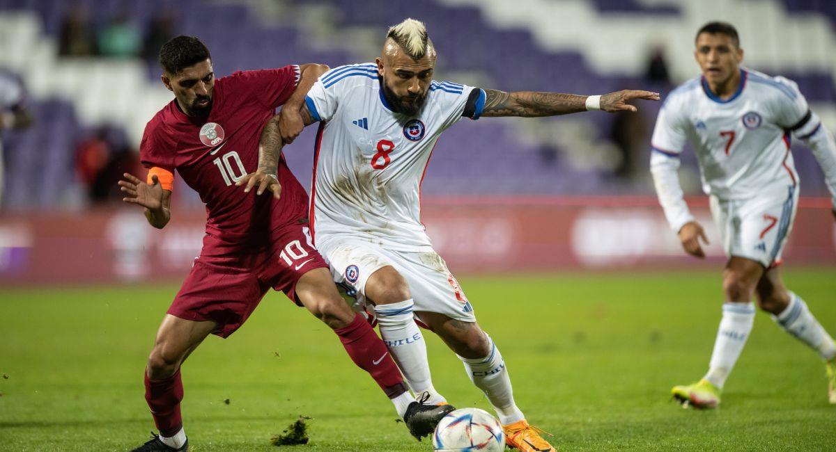 Chile no pudo con Qatar en duelo amistoso. Foto: EFE