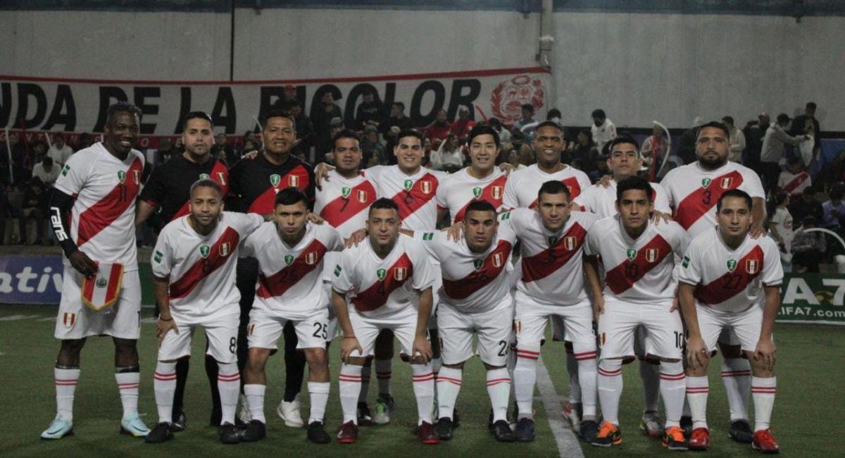 Selección Peruana de Fútbol 7. Foto: Cortesía