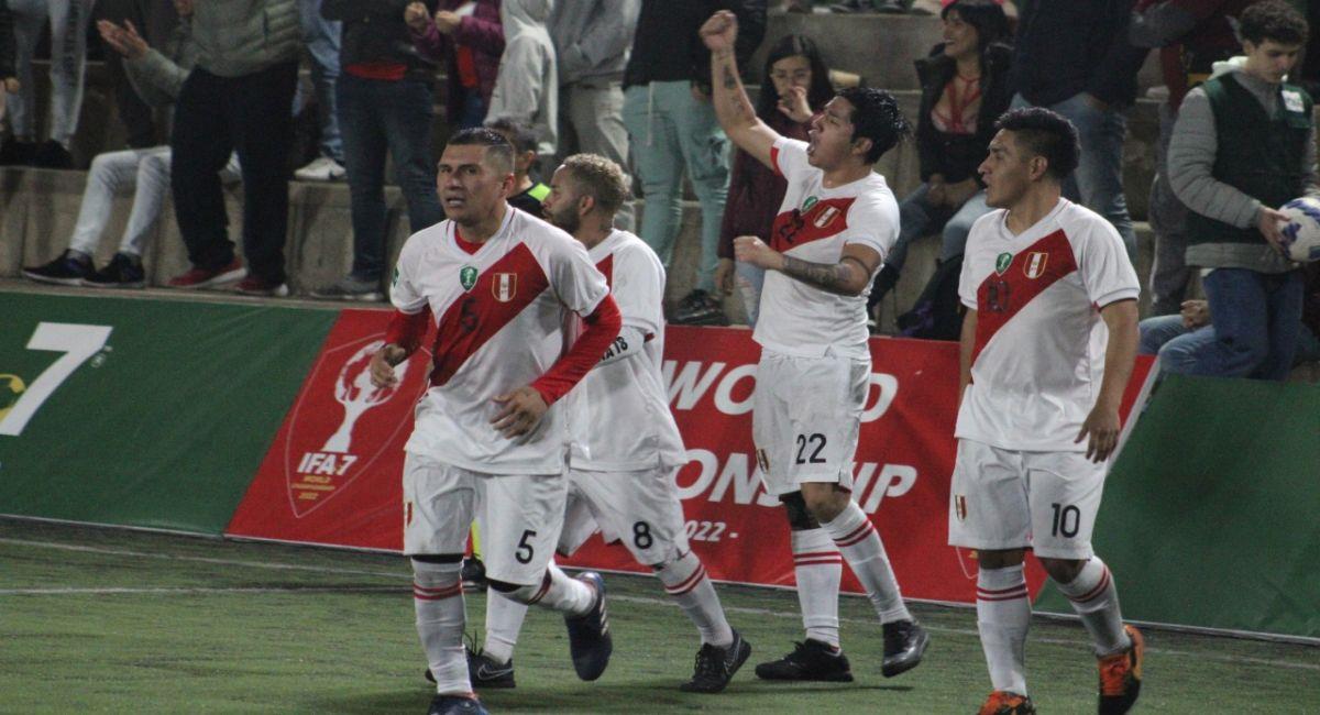 Perú apunta al título de campeón del Mundial de Fútbol 7. Foto: Cortesía