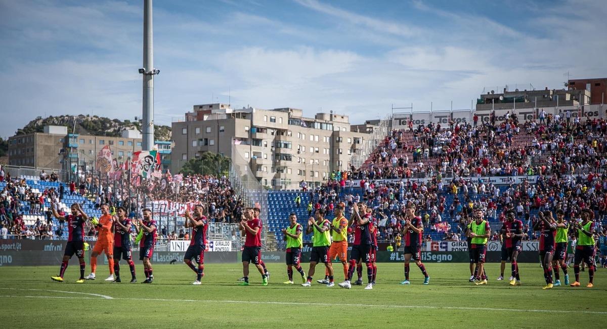 Cagliari igualó con Genoa. Foto: @cagliaricalcio