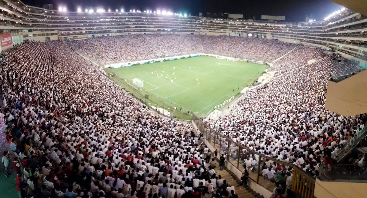 Estadio Monumental, Ate - Lima, Perú. Foto: Andina