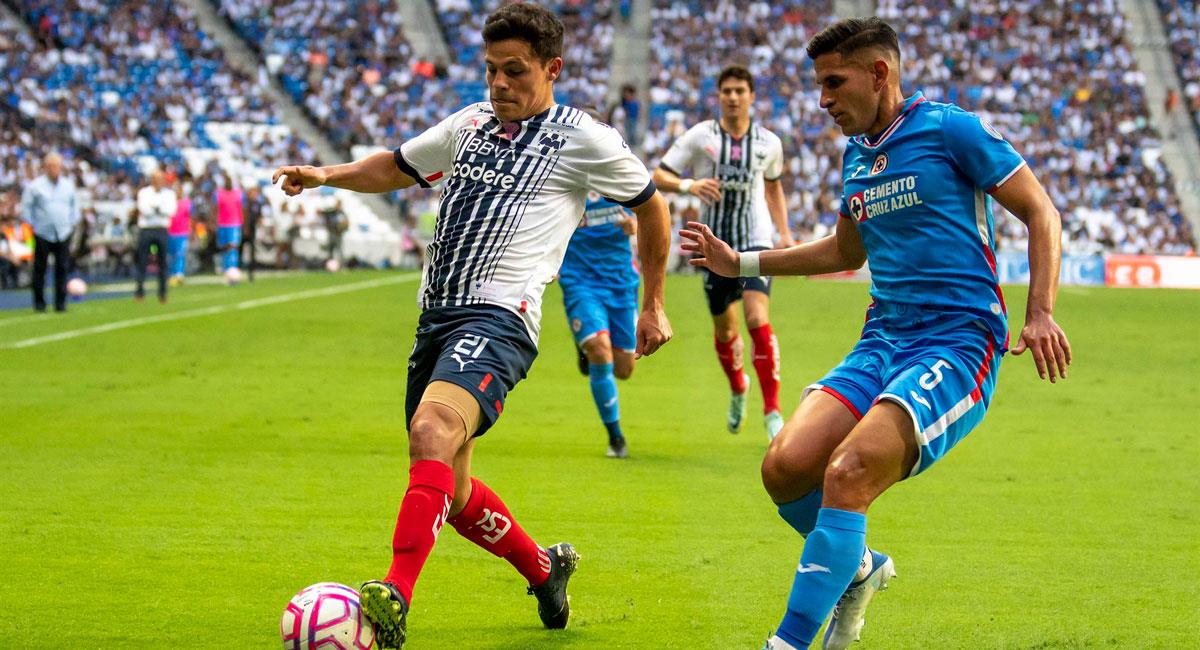 Luis Abram jugó en la goleada de Monterrey ante Cruz Azul. Foto: EFE