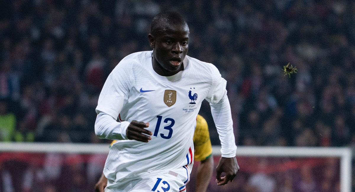 Kanté no jugará el mundial Qatar 2022 con Francia. Foto: Twitter @equipedefrance