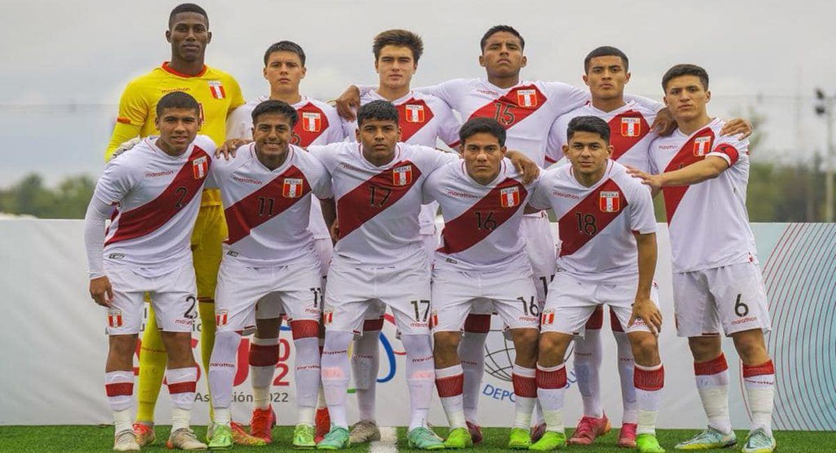 Selección Peruana Sub 20. Foto: Facebook Selección Peruana