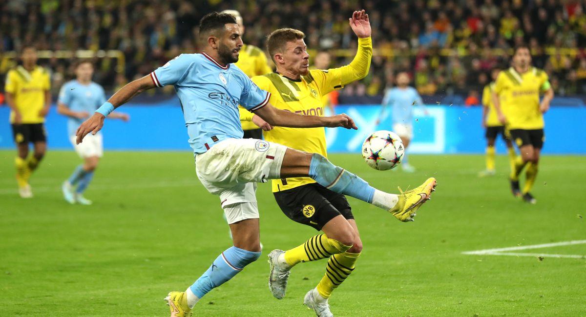 El Manchester City no pudo con el Borussia Dortmund. Foto: EFE