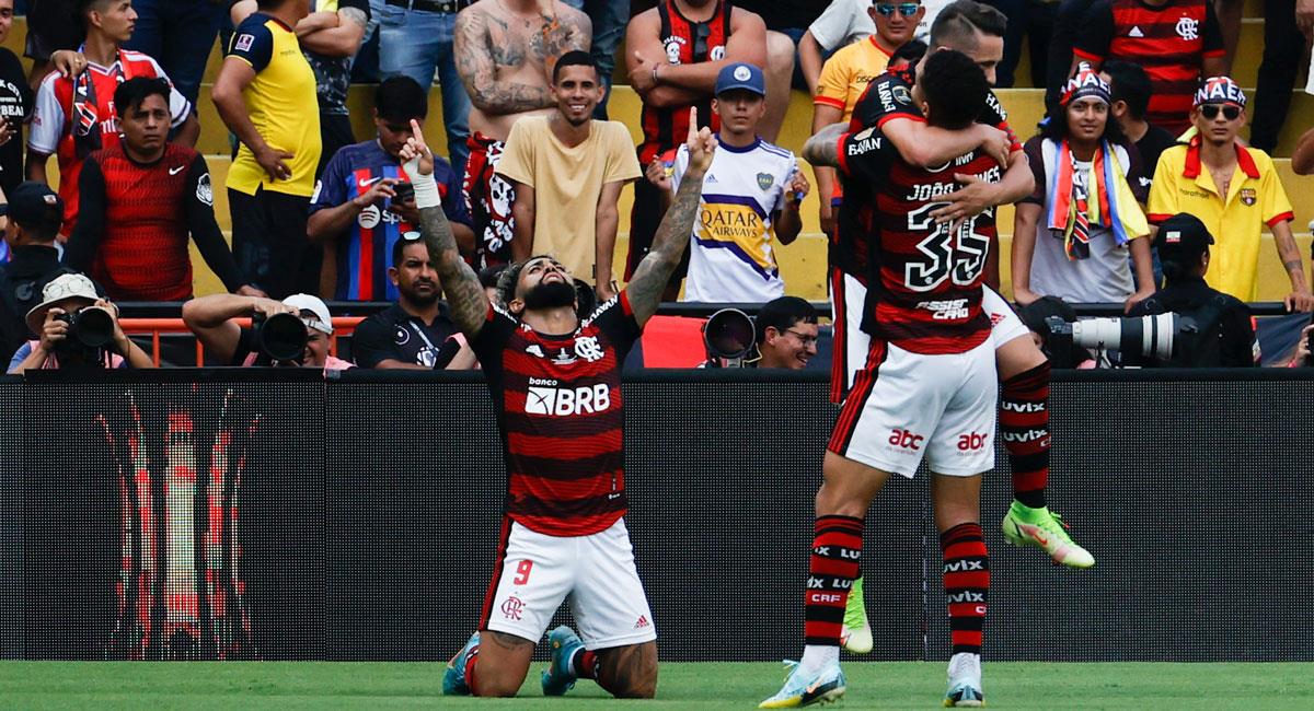 Flamengo se quedó con la Copa Libertadores 2022. Foto: EFE