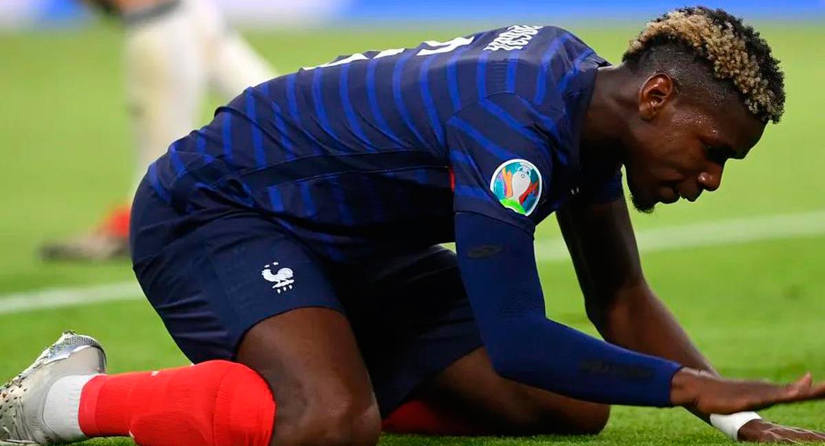 Paul Pogba podría quedar al margen en Francia. Foto: EFE