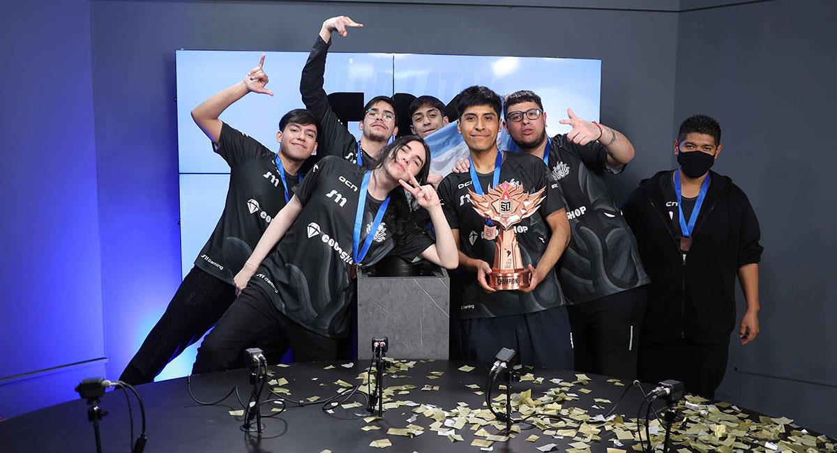 S11 Gaming Argentina se consagró campeón de la primera edición de la Mobile Legends Super League. Foto: Difusión.